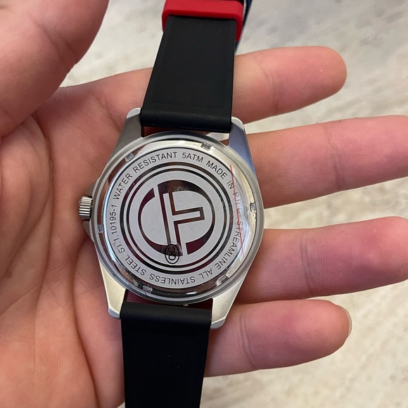 SERGIO TACCHINI STREAMLINE MENS SILICON SPORTS WATCH 44mm! - Picture 3 of 9